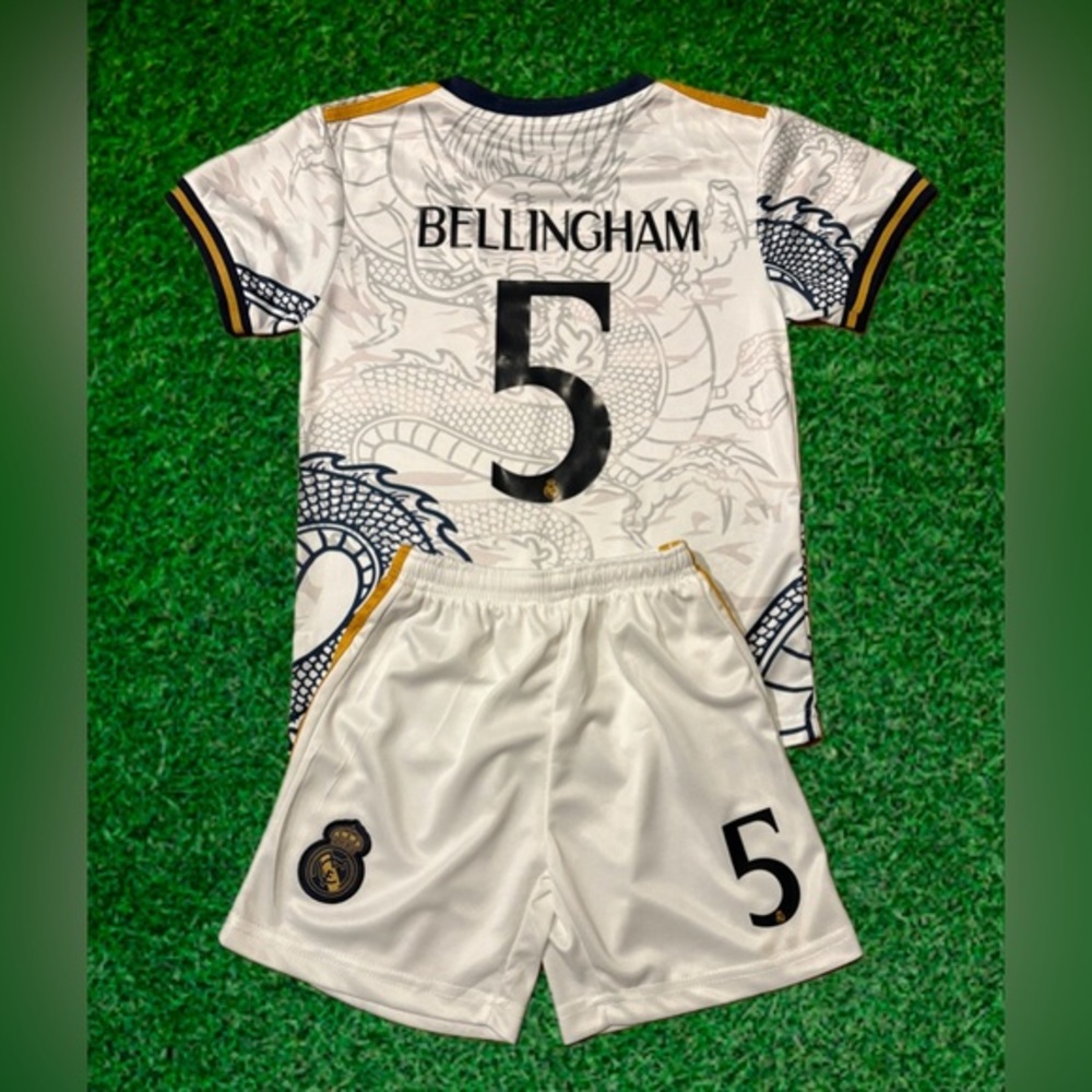 Jude Bellingham Kids Soccer Jersey Dragon Edition Toddler & Youth Sizes NWT